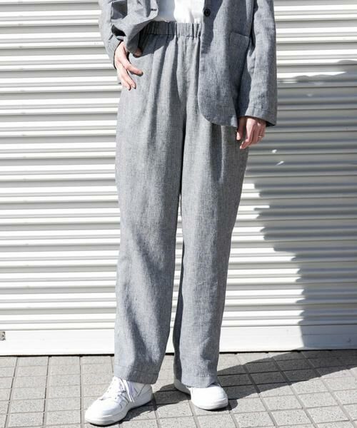URBAN RESEARCH DOORS / アーバンリサーチ ドアーズ その他パンツ | FORK&SPOON　ヘンプ混イージーパンツ | 詳細16