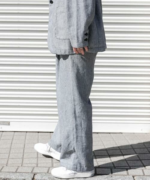 URBAN RESEARCH DOORS / アーバンリサーチ ドアーズ その他パンツ | FORK&SPOON　ヘンプ混イージーパンツ | 詳細18