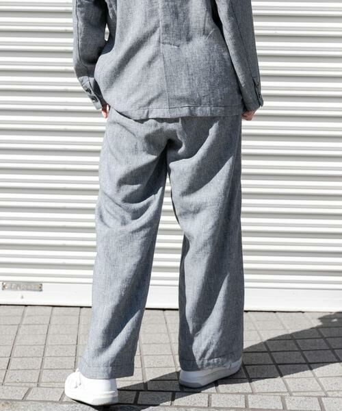 URBAN RESEARCH DOORS / アーバンリサーチ ドアーズ その他パンツ | FORK&SPOON　ヘンプ混イージーパンツ | 詳細19