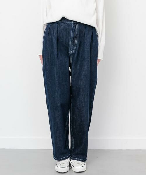 URBAN RESEARCH DOORS / アーバンリサーチ ドアーズ デニムパンツ | FORK&SPOON　ソフトツイストデニムインタックパンツ | 詳細17