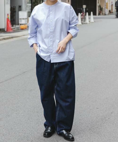 URBAN RESEARCH DOORS / アーバンリサーチ ドアーズ デニムパンツ | FORK&SPOON　ソフトツイストデニムインタックパンツ | 詳細6