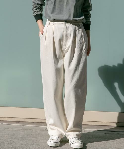 URBAN RESEARCH DOORS / アーバンリサーチ ドアーズ デニムパンツ | FORK&SPOON　ソフトツイストデニムインタックパンツ | 詳細27