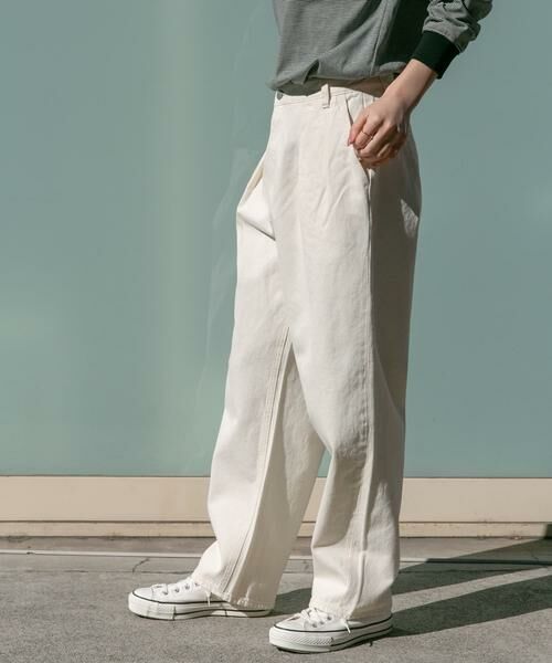 URBAN RESEARCH DOORS / アーバンリサーチ ドアーズ デニムパンツ | FORK&SPOON　ソフトツイストデニムインタックパンツ | 詳細28