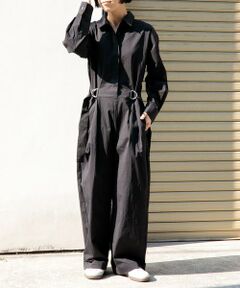 URBAN RESEARCH DOORS / アーバンリサーチ ドアーズ サロペット・オールインワン | FORK&SPOON　コットンナイロンオールインワン