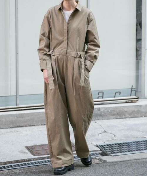 URBAN RESEARCH DOORS / アーバンリサーチ ドアーズ サロペット・オールインワン | FORK&SPOON　コットンナイロンオールインワン | 詳細3