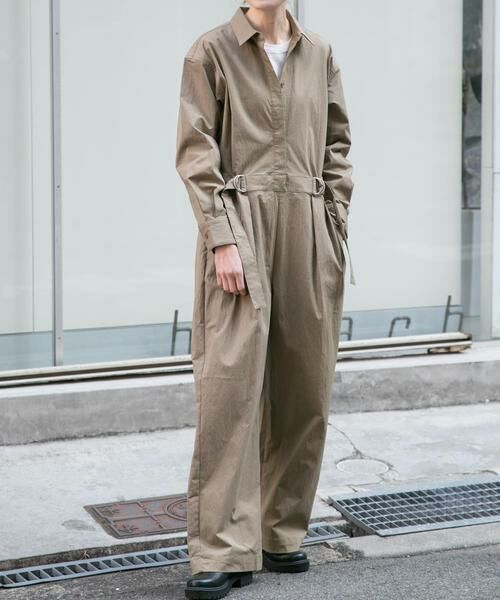 URBAN RESEARCH DOORS / アーバンリサーチ ドアーズ サロペット・オールインワン | FORK&SPOON　コットンナイロンオールインワン | 詳細4