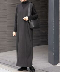 URBAN RESEARCH DOORS / アーバンリサーチ ドアーズ ワンピース | FORK&SPOON　2WAYジップジャンパースカート