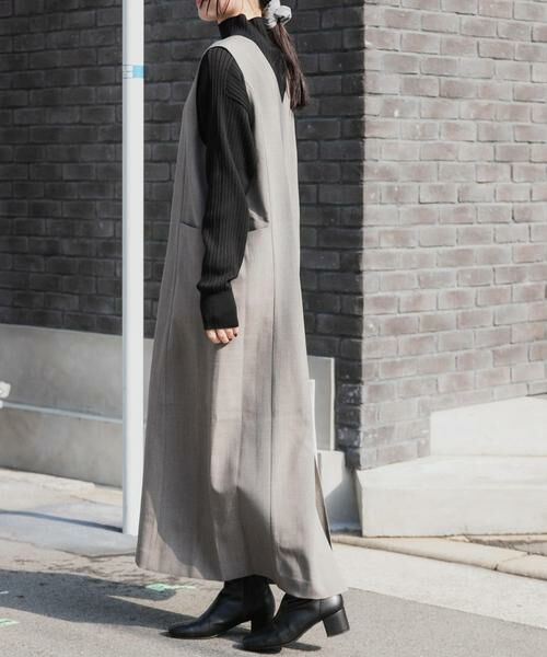 URBAN RESEARCH DOORS / アーバンリサーチ ドアーズ ワンピース | FORK&SPOON 2WAYジップジャンパースカート | 詳細23