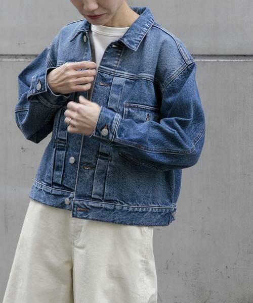 URBAN RESEARCH DOORS / アーバンリサーチ ドアーズ Gジャン・デニムジャケット | FORK&SPOON　JFデニムジャケット | 詳細1