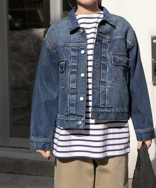URBAN RESEARCH DOORS / アーバンリサーチ ドアーズ Gジャン・デニムジャケット | FORK&SPOON　JFデニムジャケット | 詳細8