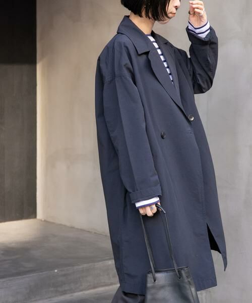 URBAN RESEARCH DOORS / アーバンリサーチ ドアーズ その他アウター | FORK&SPOON　オーバーライトミドルコート | 詳細3