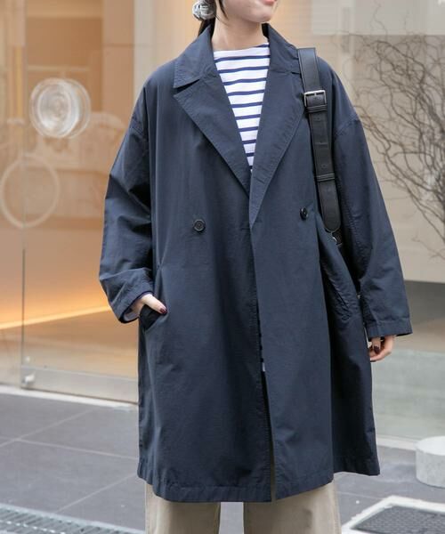 URBAN RESEARCH DOORS / アーバンリサーチ ドアーズ その他アウター | FORK&SPOON　オーバーライトミドルコート | 詳細7