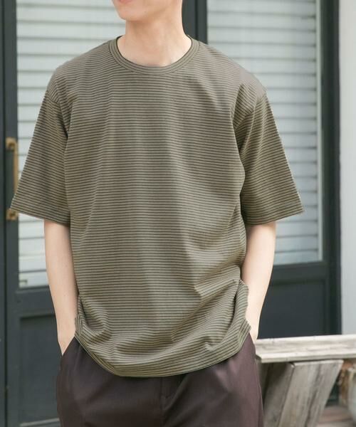 URBAN RESEARCH DOORS / アーバンリサーチ ドアーズ Tシャツ | FORK&SPOON　マルチカラーボーダーTシャツ | 詳細1