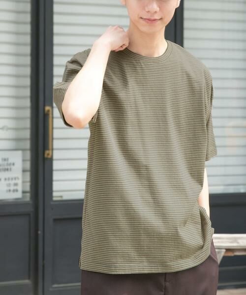 URBAN RESEARCH DOORS / アーバンリサーチ ドアーズ Tシャツ | FORK&SPOON　マルチカラーボーダーTシャツ | 詳細5