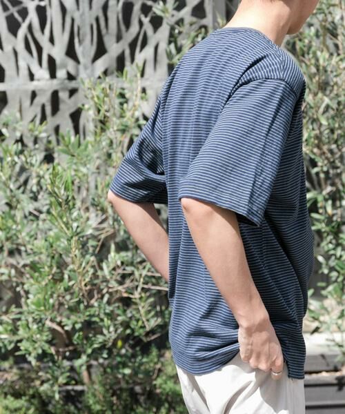 URBAN RESEARCH DOORS / アーバンリサーチ ドアーズ Tシャツ | FORK&SPOON　マルチカラーボーダーTシャツ | 詳細10
