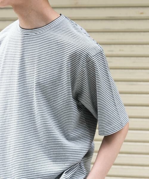 URBAN RESEARCH DOORS / アーバンリサーチ ドアーズ Tシャツ | FORK&SPOON　マルチカラーボーダーTシャツ | 詳細17