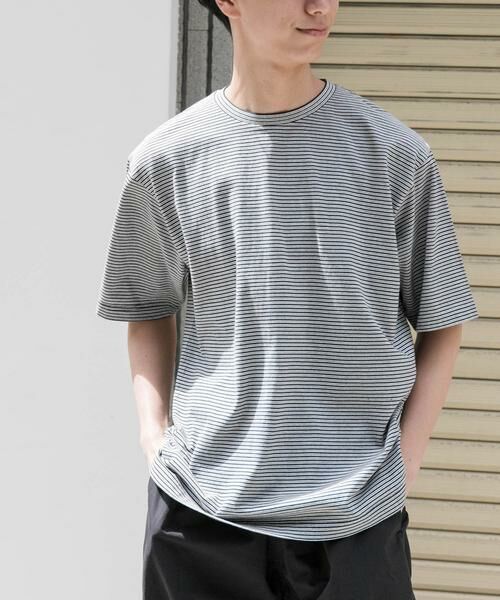 URBAN RESEARCH DOORS / アーバンリサーチ ドアーズ Tシャツ | FORK&SPOON　マルチカラーボーダーTシャツ | 詳細18