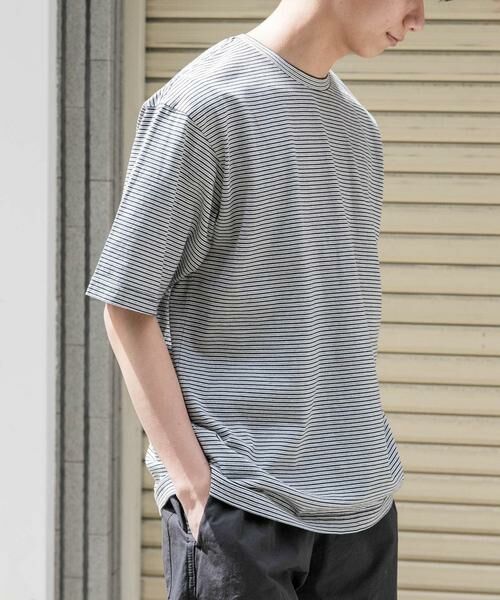 URBAN RESEARCH DOORS / アーバンリサーチ ドアーズ Tシャツ | FORK&SPOON　マルチカラーボーダーTシャツ | 詳細19