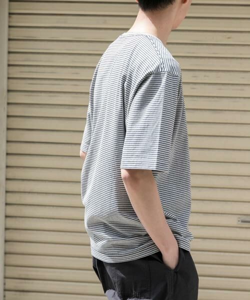 URBAN RESEARCH DOORS / アーバンリサーチ ドアーズ Tシャツ | FORK&SPOON　マルチカラーボーダーTシャツ | 詳細20