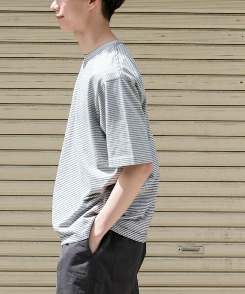 URBAN RESEARCH DOORS / アーバンリサーチ ドアーズ Tシャツ | FORK&SPOON　マルチカラーボーダーTシャツ | 詳細22