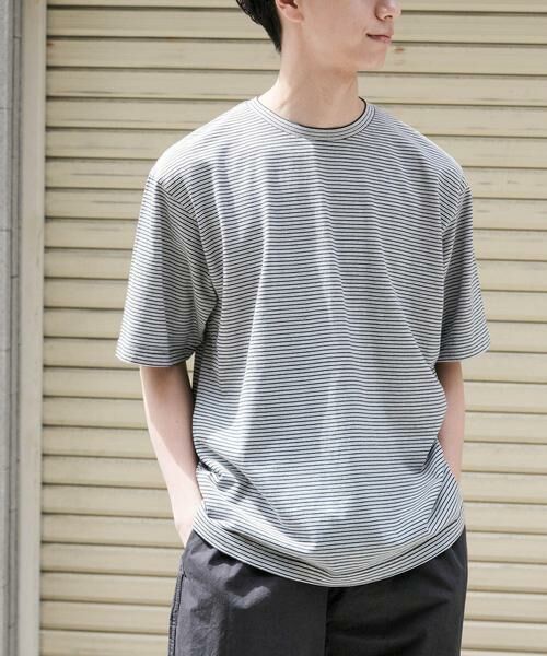 URBAN RESEARCH DOORS / アーバンリサーチ ドアーズ Tシャツ | FORK&SPOON　マルチカラーボーダーTシャツ | 詳細23