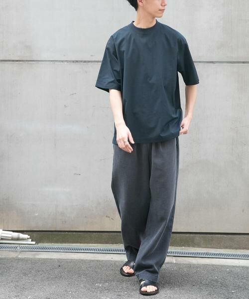 URBAN RESEARCH DOORS / アーバンリサーチ ドアーズ Tシャツ | FORK&SPOON　TEC LINEN T-SHIRTS | 詳細6