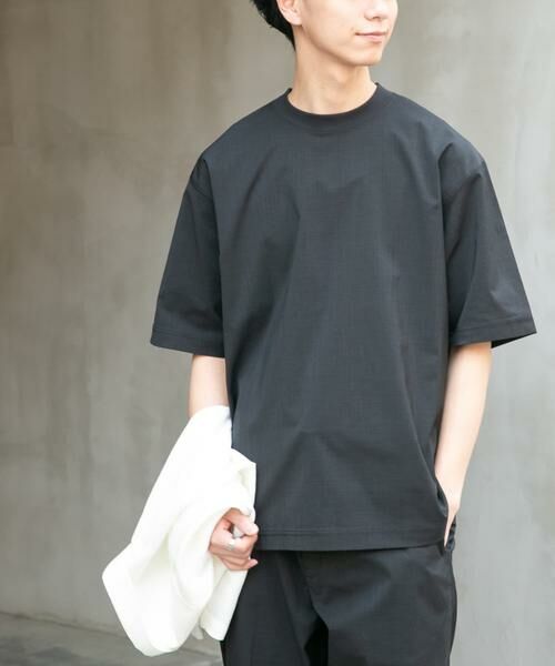 URBAN RESEARCH DOORS / アーバンリサーチ ドアーズ Tシャツ | FORK&SPOON　TEC LINEN T-SHIRTS | 詳細9