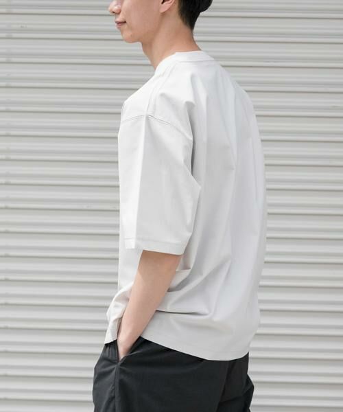 URBAN RESEARCH DOORS / アーバンリサーチ ドアーズ Tシャツ | FORK&SPOON　TEC LINEN T-SHIRTS | 詳細19