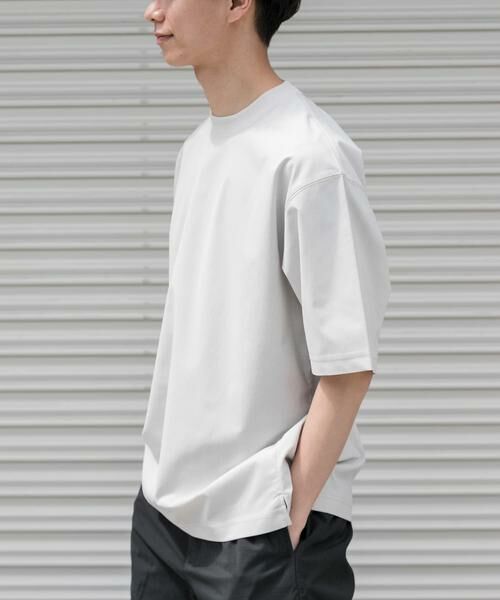 URBAN RESEARCH DOORS / アーバンリサーチ ドアーズ Tシャツ | FORK&SPOON　TEC LINEN T-SHIRTS | 詳細20