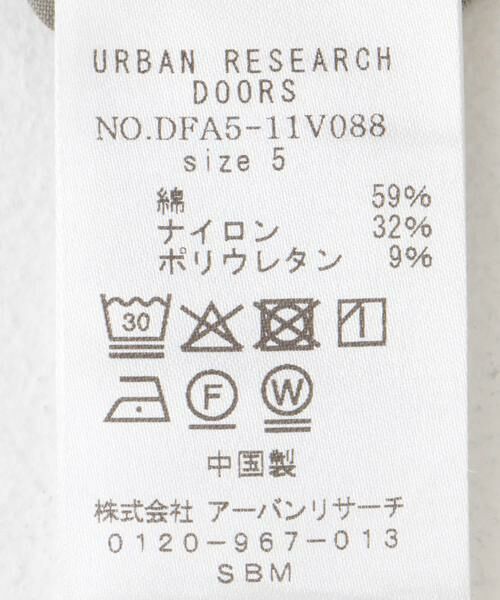 URBAN RESEARCH DOORS / アーバンリサーチ ドアーズ その他パンツ | FORK&SPOON　コットンナイロンストレッチパンツ | 詳細10
