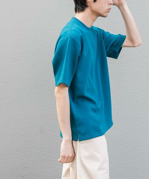 URBAN RESEARCH DOORS / アーバンリサーチ ドアーズ Tシャツ | FORK&SPOON　ストレッチダンボールショートスリーブTシャツ | 詳細16