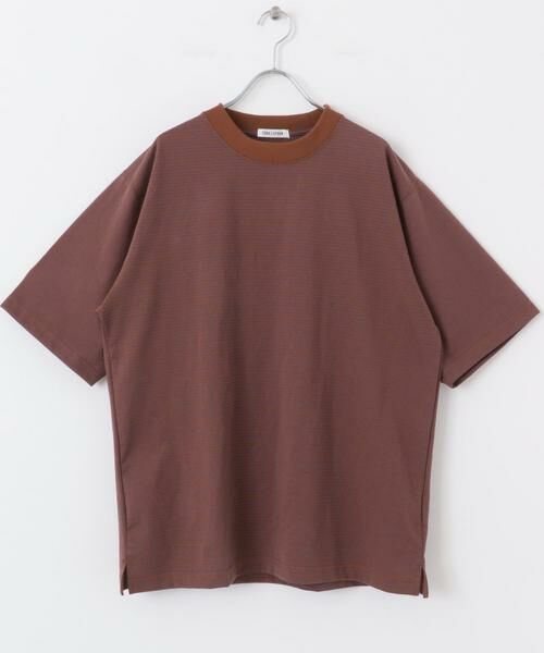 URBAN RESEARCH DOORS / アーバンリサーチ ドアーズ Tシャツ | FORK&SPOON　ボーダープレーティングショートスリーブTシャツ | 詳細7
