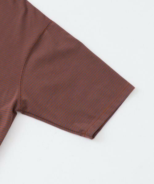 URBAN RESEARCH DOORS / アーバンリサーチ ドアーズ Tシャツ | FORK&SPOON　ボーダープレーティングショートスリーブTシャツ | 詳細8