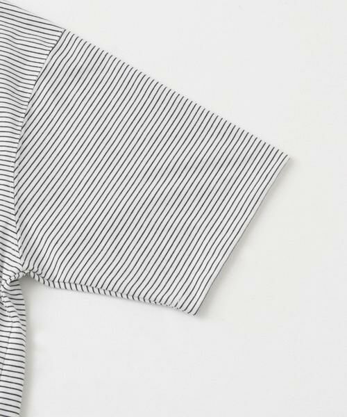 URBAN RESEARCH DOORS / アーバンリサーチ ドアーズ Tシャツ | FORK&SPOON　ボーダープレーティングショートスリーブTシャツ | 詳細21