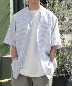 URBAN RESEARCH DOORS / アーバンリサーチ ドアーズ シャツ・ブラウス | FORK&SPOON　コットンリネンショートスリーブシャツ