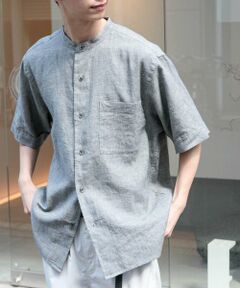 URBAN RESEARCH DOORS / アーバンリサーチ ドアーズ シャツ・ブラウス | FORK&SPOON　コットンリネンショートスリーブシャツ