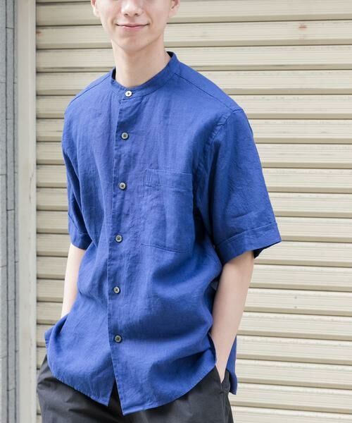 URBAN RESEARCH DOORS / アーバンリサーチ ドアーズ シャツ・ブラウス | FORK&SPOON　コットンリネンショートスリーブシャツ | 詳細1