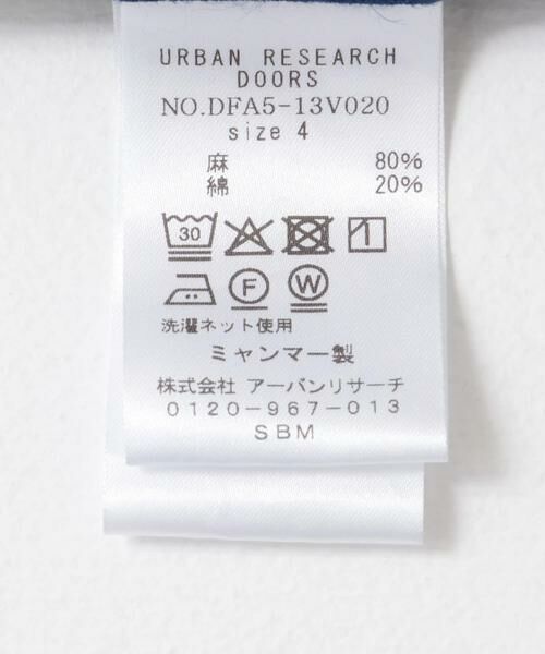 URBAN RESEARCH DOORS / アーバンリサーチ ドアーズ シャツ・ブラウス | FORK&SPOON　コットンリネンショートスリーブシャツ | 詳細13