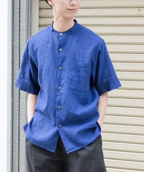 URBAN RESEARCH DOORS / アーバンリサーチ ドアーズ シャツ・ブラウス | FORK&SPOON　コットンリネンショートスリーブシャツ | 詳細5