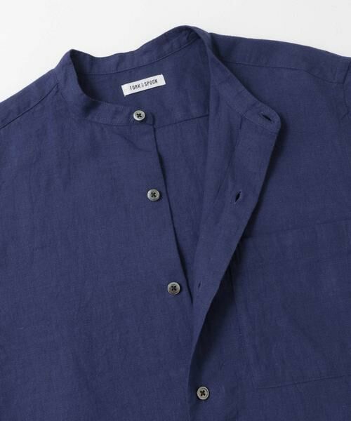 URBAN RESEARCH DOORS / アーバンリサーチ ドアーズ シャツ・ブラウス | FORK&SPOON　コットンリネンショートスリーブシャツ | 詳細8