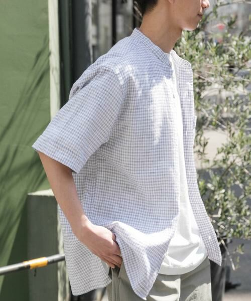 URBAN RESEARCH DOORS / アーバンリサーチ ドアーズ シャツ・ブラウス | FORK&SPOON　コットンリネンショートスリーブシャツ | 詳細15