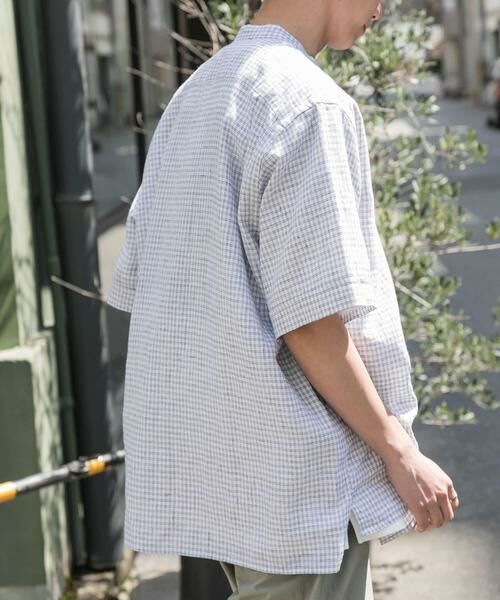 URBAN RESEARCH DOORS / アーバンリサーチ ドアーズ シャツ・ブラウス | FORK&SPOON　コットンリネンショートスリーブシャツ | 詳細16