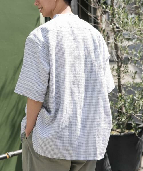 URBAN RESEARCH DOORS / アーバンリサーチ ドアーズ シャツ・ブラウス | FORK&SPOON　コットンリネンショートスリーブシャツ | 詳細19
