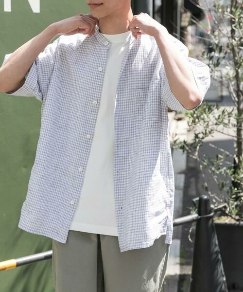 URBAN RESEARCH DOORS / アーバンリサーチ ドアーズ シャツ・ブラウス | FORK&SPOON　コットンリネンショートスリーブシャツ | 詳細20