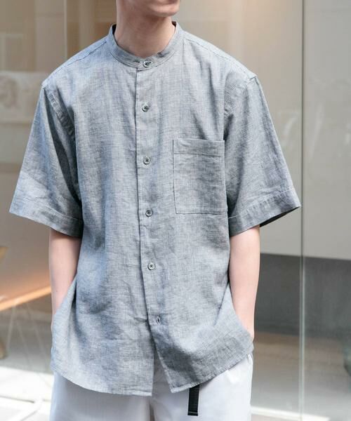 URBAN RESEARCH DOORS / アーバンリサーチ ドアーズ シャツ・ブラウス | FORK&SPOON　コットンリネンショートスリーブシャツ | 詳細24