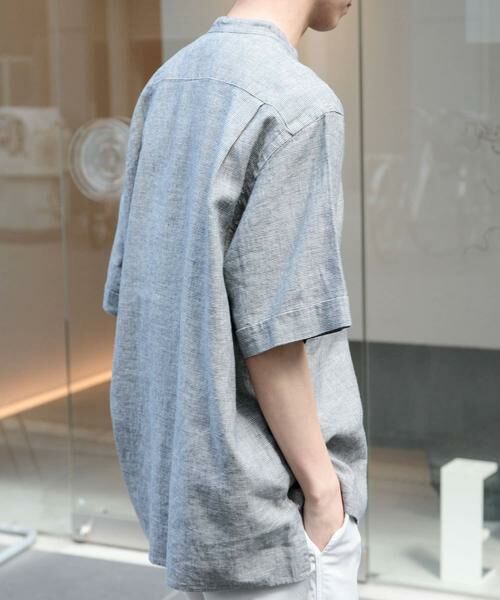URBAN RESEARCH DOORS / アーバンリサーチ ドアーズ シャツ・ブラウス | FORK&SPOON　コットンリネンショートスリーブシャツ | 詳細25