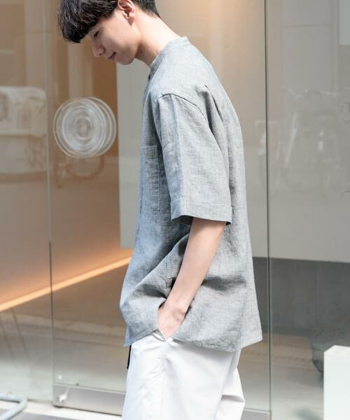 URBAN RESEARCH DOORS / アーバンリサーチ ドアーズ シャツ・ブラウス | FORK&SPOON　コットンリネンショートスリーブシャツ | 詳細27