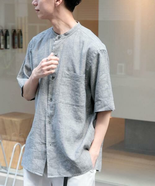 URBAN RESEARCH DOORS / アーバンリサーチ ドアーズ シャツ・ブラウス | FORK&SPOON　コットンリネンショートスリーブシャツ | 詳細28