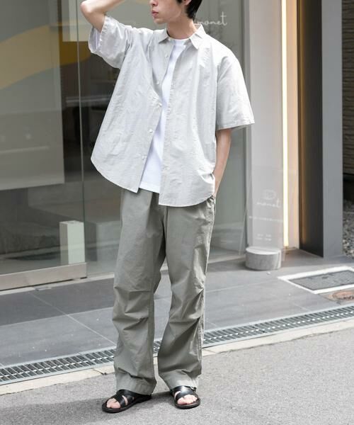 URBAN RESEARCH DOORS / アーバンリサーチ ドアーズ シャツ・ブラウス | FORK&SPOON　リネンワッシャーレギュラーカラーシャツ | 詳細8