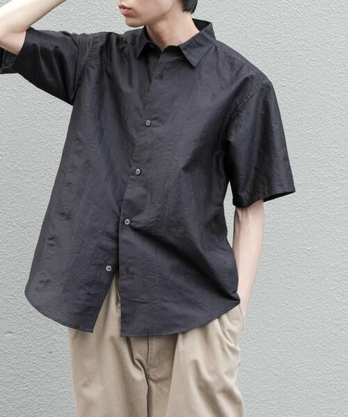 URBAN RESEARCH DOORS / アーバンリサーチ ドアーズ シャツ・ブラウス | FORK&SPOON　リネンワッシャーレギュラーカラーシャツ | 詳細14